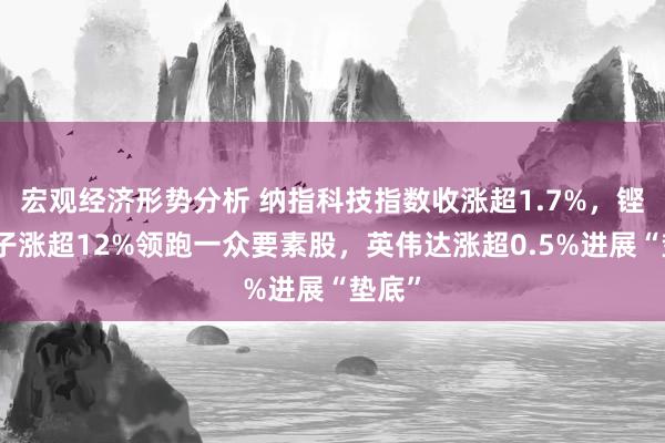 宏观经济形势分析 纳指科技指数收涨超1.7%，铿腾电子涨超12%领跑一众要素股，英伟达涨超0.5%进展“垫底”